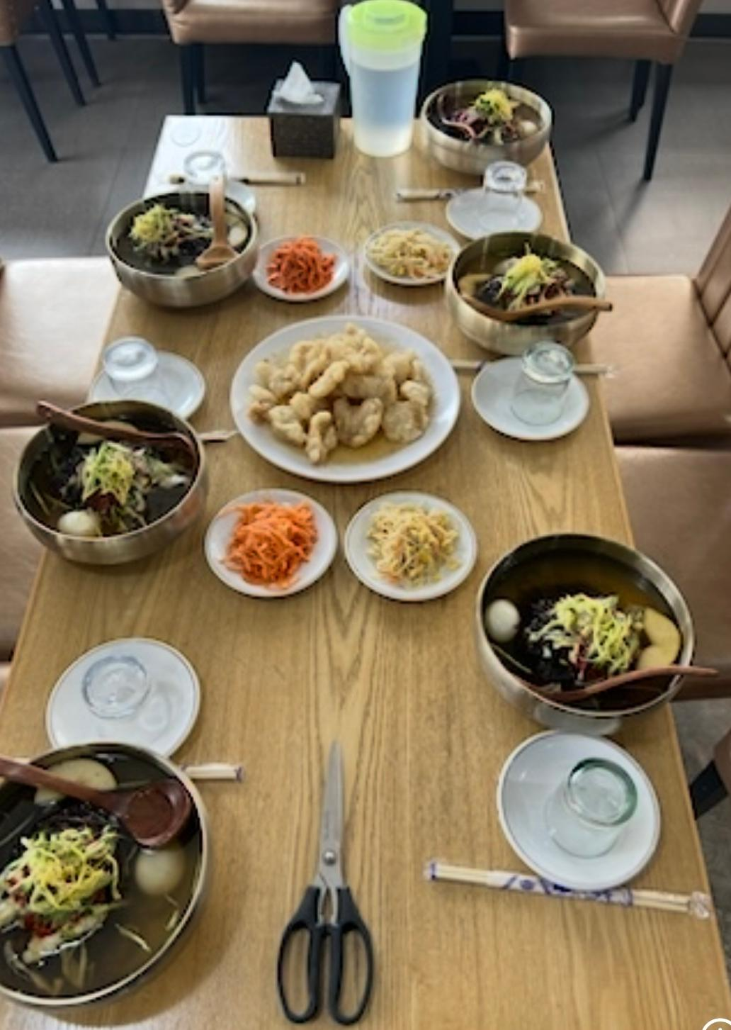 냉면+꿔바로우